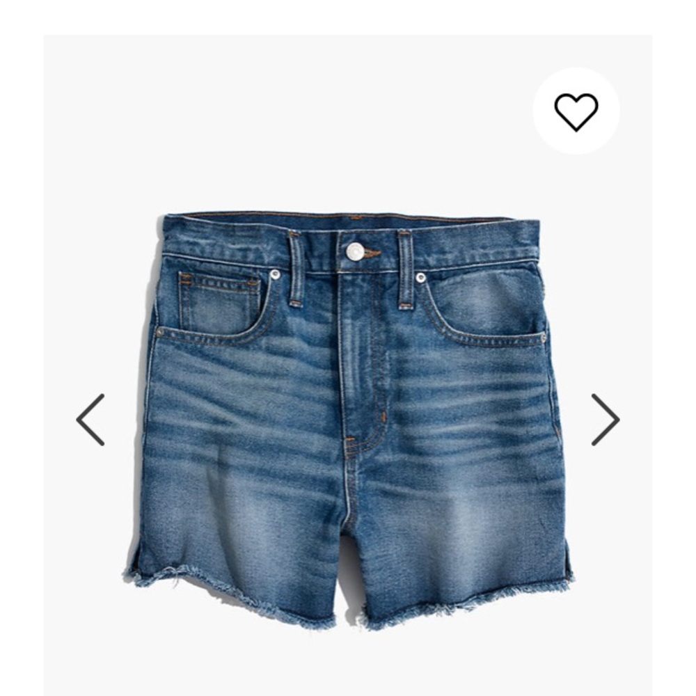 Madewell The Perfect Jean Short sz 32 BNWT